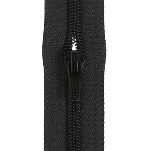 Continuous Zipper no.10 BLACK per metre
