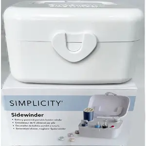 Simplicity Portable Sidewinder Bobbin Winder, Battery Operated