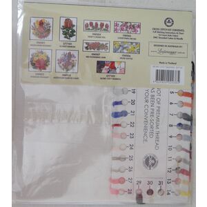 DMC SECRET COCKY BUSINESS Cross Stitch Kit, 29 x 12cm, 16ct Aida, #577102