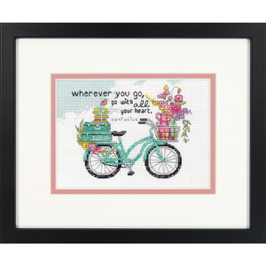 WHEREVER YOU GO Counted Cross Stitch Kit 70-65189 by Dimensions