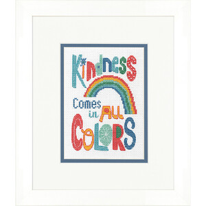 KINDNESS COLORS Counted Cross Stitch Kit 70-65216 by Dimensions