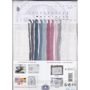 DMC, FIRST NAME SAMPLER Counted Cross Stitch Kit BK1620, 30 x 21.5cm