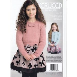 Sweater, Jacket & Bolero Knitting Pattern 1415, Pretty Knits for Girls