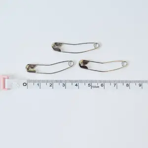 38mm Curved Safety Pins, box of 200