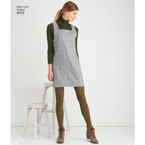 New Look Sewing Pattern 6572 Misses' Jumper Dress