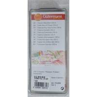 GUTERMANN, Sew All Thread 7 x 100m Spool Pack, Assorted Colour Pack