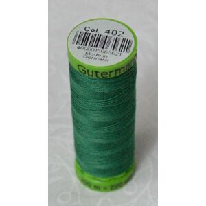 Gutermann Extra Fine Thread #402 DARK EMERALD GREEN, 200m Spool 100% Polyester