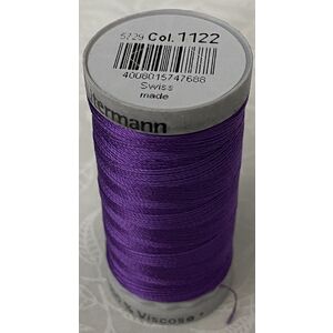 Gutermann Rayon 40 #1122 PURPLE, 500m Machine Embroidery Thread