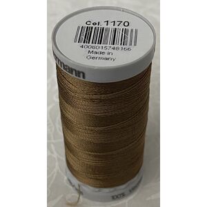 Gutermann Rayon 40 #1170 LIGHT BROWN, 500m Machine Embroidery Thread