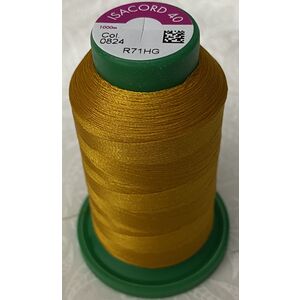 ISACORD 40 #0824 LIBERTY GOLD 1000m Machine Embroidery Sewing Thread