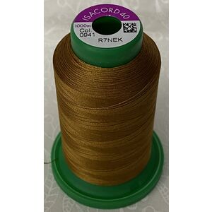 ISACORD 40 #0941 GOLDEN GRAIN 1000m Machine Embroidery Sewing Thread