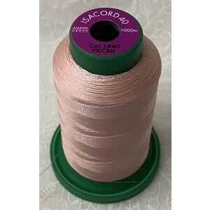 ISACORD 40 #1860 SHELL PINK 1000m Machine Embroidery Sewing Thread