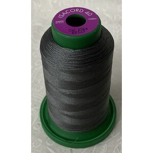 ISACORD 40 #2564 TITANIUM 1000m Machine Embroidery Sewing Thread