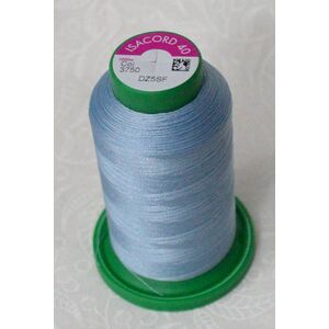 ISACORD 40 #3750 WINTER FROST BLUE 1000m Machine Embroidery Sewing Thread