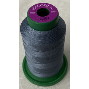 ISACORD 40 #3852 MANATEE 1000m Machine Embroidery Sewing Thread