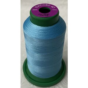 ISACORD 40 #4230 AQUA 1000m Machine Embroidery Sewing Thread