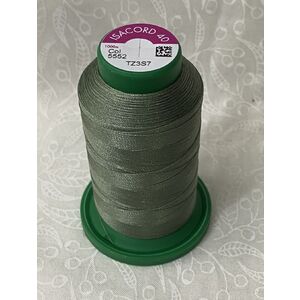 ISACORD 40 #5552 PALM LEAF 1000m Machine Embroidery Sewing Thread