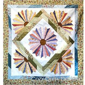 Dresden Bloom Quilt Pattern by Cozy Quilt Designs (Pattern & Instructions)