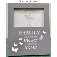 LED Photo Frame Family Is Where The Heart Feels Most At Home