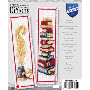 Vervaco GOOSE FEATHER Bookmark Counted Cross Stitch Kit PN-0011279