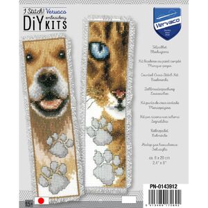 Vervaco DOG Bookmark Counted Cross Stitch Kit PN-0143912