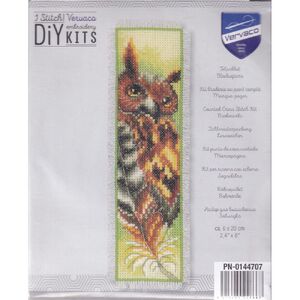 Vervaco OWL Bookmark Counted Cross Stitch Kit PN-0144707