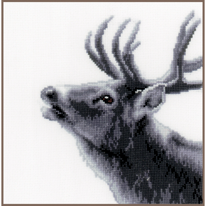 Vervaco ROARING DEER Counted Cross Stitch Kit PN-0149793