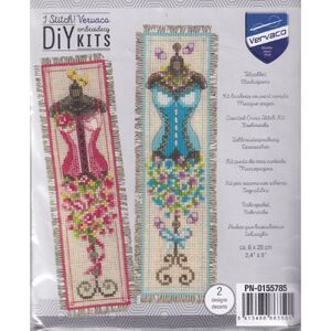 Vervaco VINTAGE MANNEQUINS Bookmarks Counted Cross Stitch Kit PN-0155785