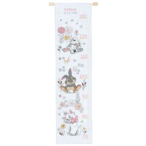 Vervaco DISNEY Little Dalmatian Growth Chart Counted Cross Stitch Kit PN-0170509