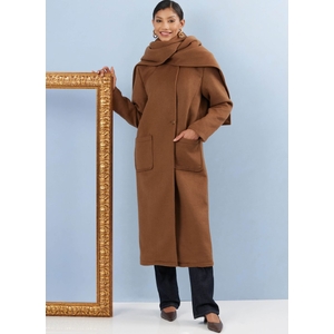 Simplicity Sewing Pattern S3034 Misses’ Coats, H5 Sizes 6-14