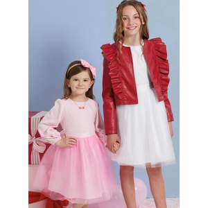 Simplicity Sewing Pattern S3044 Children’s & Girls’ Skirts, Jacket & Knit Top Sizes 3-6