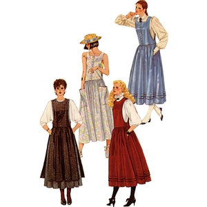 Simplicity Sewing Pattern S3048-R5 Misses’ Jumpers in Two Lengths Sizes 14-22