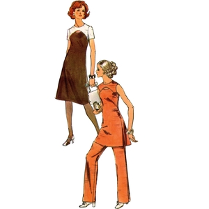 Simplicity Sewing Pattern S3049-K5 Misses’ Dress, Tunic & Pants Sizes 8-16