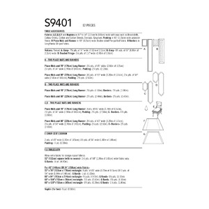 S9401 TABLETOP ACCESSORIES Simplicity Sewing Pattern 9401