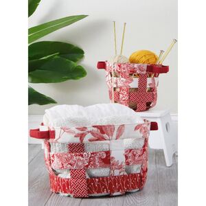 Simplicity Sewing Pattern S9623 Fabric Baskets by Carla Reiss Design