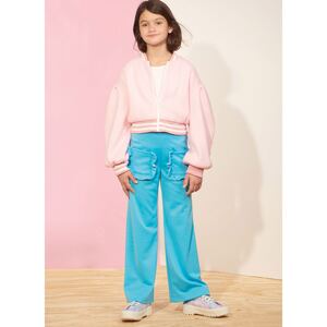 Simplicity Sewing Pattern S9654 Children's and Girls' Jacket, Trousers and Skirt HH Sizes 3-6