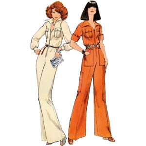 Simplicity Sewing Pattern S9700 Misses’ Vintage Jumpsuit Sizes 8-16