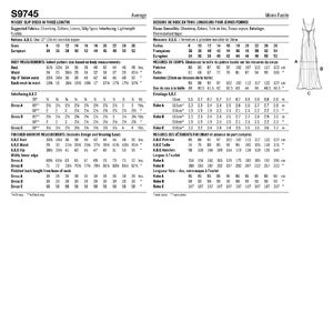 Simplicity Sewing Pattern S9745K5 Misses'Slip Dress in Three Lengths Sizes 8-16