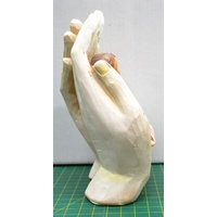 Palm In My Hand, Girl, 150 x 110mm, I Have Carved You In The Palm Of My Hand