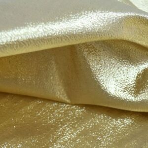 Metallic GOLD Lame 12mm Bias Binding Single Folded, by the Metre