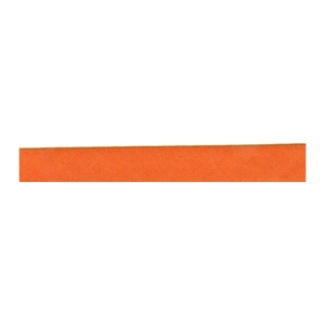 ORANGE 12mm DOUBLE FOLDED Cotton Bias Binding, by the Metre