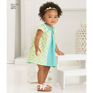 New Look Sewing Pattern 6275 Babies' Dress and Panties