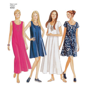 New Look Sewing Pattern 6352 Misses' Dresses