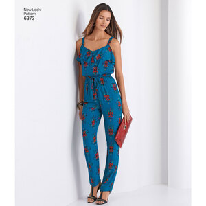 New Look Sewing Pattern 6373 Misses' Jumpsuit or Romper and Dresses