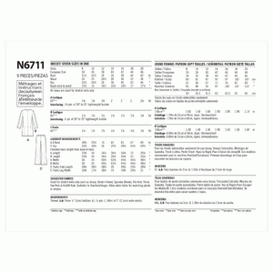 New Look Sewing Pattern N6711 Misses' Cardigan Jacket and Trousers