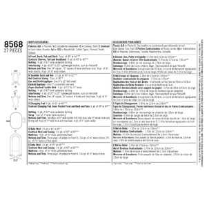 Simplicity Pattern 8568 Baby Accessories Simplicity Sewing Pattern 8568