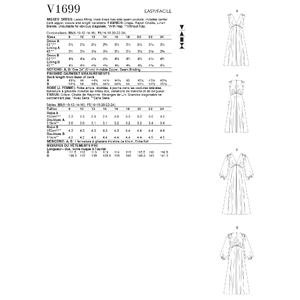 Vogue Sewing Pattern - Misses' Dress 1699B5