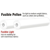 Vilene Fusible Iron-On Medium Light Pellon H630, 90cm wide REMNANT 60-70cm