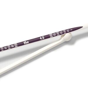 Single-Pointed Knitting Needles 40cm 4.50mm by Prym.Ergonomics