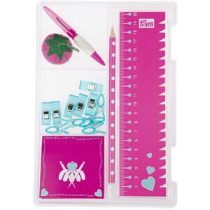 Prym Sewing Starter Kit, Pink, 23 x 17 x 6 cm